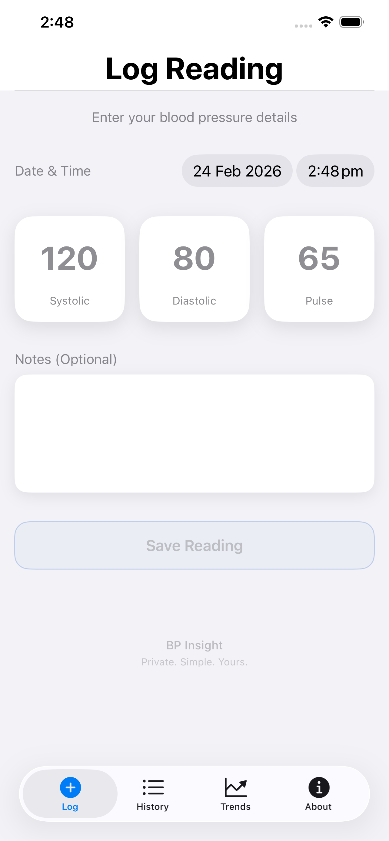 Log Reading
