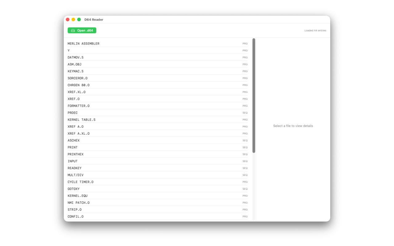 Directory View